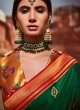 Green And Red Any Function Wear Saree