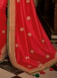 Red Designer Art Silk Festive Wear Saree