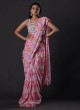 Pre-Stitched Party Wear Saree In Sequins Work