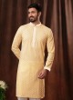 Light Orange Kurta Pajama For Wedding