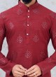 Silk Fabric Kurta Pajama For Men