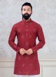 Silk Fabric Kurta Pajama For Men