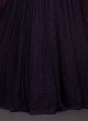 Purple Party wear Designer Gown