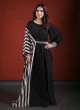 Black Designer Kaftan Style Gown