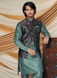 Stylish Printed Nehru Jacket Suit