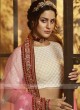 White Georgette Lehenga Choli