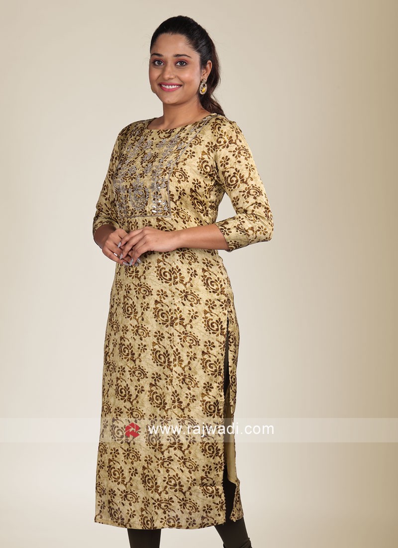 Batik kurtis clearance