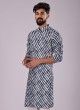 Stylish Kurta Pajama In Blue Color