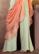 Wedding Wear Palazzo Saree Suit For Girls