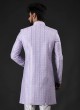 Designer Levender Indowestern For Men