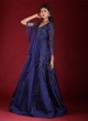 Wedding Wear Navy Blue Gown