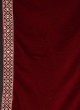 Groom Wear Safa And Dupatta In Maroon Color