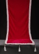 Designer Safa And Dupatta In Red Color