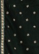 Velvet Bottle Green Fancy Safa And Dupatta