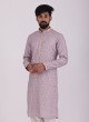 Thread Embroidered Kurta Pajama For Men