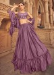 Gorgeous Purple Wedding Lehenga Choli