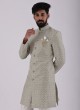 Traditional Wear Emboridered Inddowestern For Men