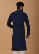 Rama Blue Designer Kurta Pajama