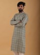 Pista Green Art Silk Festive Function Kurta Suit