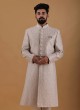 Designer Beige Indowestern For Men