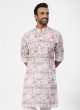 Digital Printed Kurta Pajama In Flex Fabric