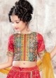 Wedding Wear Pink Lehenga Choli With Dupatta