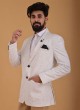 Imported White Color Blazer For Party