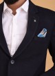 Dark Blue Imported Blazer For Wedding And Party