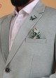 Pista Green Blazer For Wedding Wear