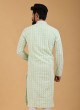 Wedding Wear Designer Lucknowi Work Kurta Pajama