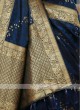 Blue Color Silk Saree