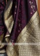 Silk Saree In Purple