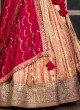 Attractive Chiffon Lehenga Choli For Wedding