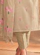 Shagufta Flower Print Pant Style Suit