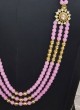 Elegant Pink Mala For Men