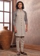 Festive Wear Jacket Style Embroidered Indowestern