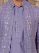 Wedding Wear Embroidered Indowestern For Men