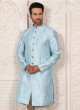 Cotton Silk Indowestern For Wedding