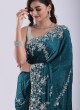 Rama Green Tendy Saree For Women