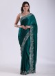 Classy Rama Green Designer Saree
