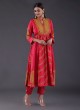 Rani Pant Style Salwar Kameez with Bandhani Prints