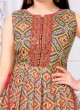 Patola Print Salwar Suit For Girls