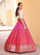 Gorgeous Deep Pink Lehenga Choli With Dupatta