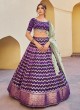 Attractive Sequins Work Chiffon Lehenga Choli