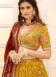 Designer Lehenga Choli in Goldenrod Color