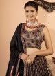 Designer Black Redaymade Lehenga Choli