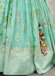 Designer Floral Wedding Silk Lehenga Choli