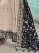 Beige Designer Anarkali Suit with Palazzo