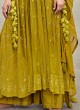 Georgette Festive Wear Palazzo Suit For Wedding