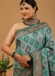 Multi Color Banarasi Silk Saree For Wedding